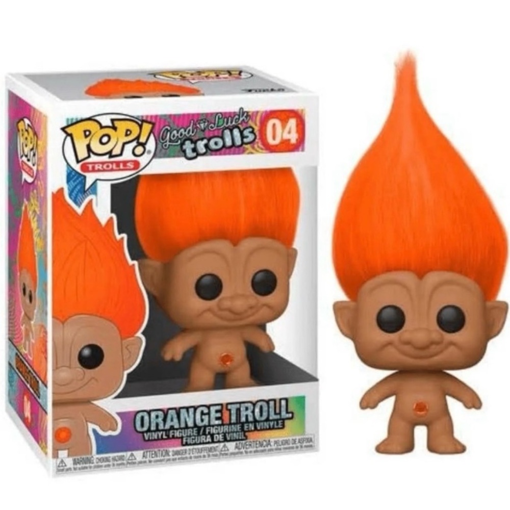Funko Good Luck Trolls Orange Troll #04